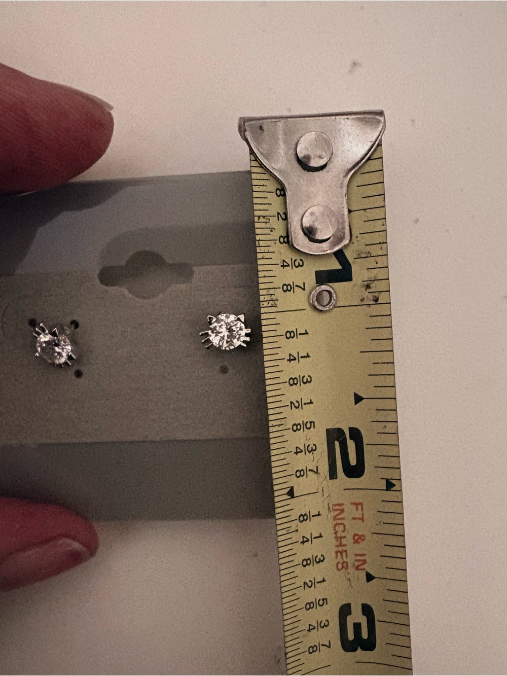 Sterling Silver Shiny 925 Kitty Cat Sparkling CZ Stud Earrings Brand New - Picture 12 of 15